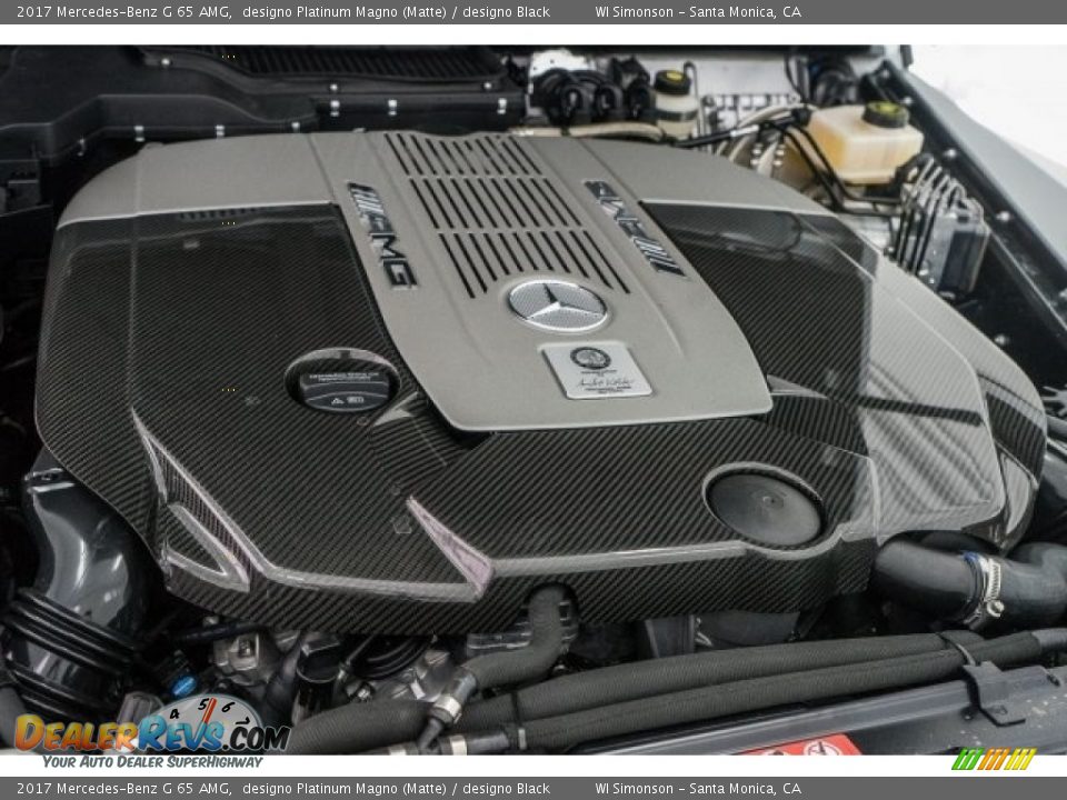 2017 Mercedes-Benz G 65 AMG 6.0 Liter AMG biturbo SOHC 36-Valve V12 Engine Photo #24