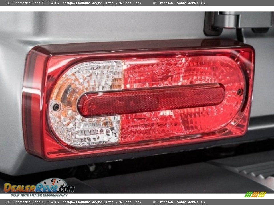2017 Mercedes-Benz G 65 AMG designo Platinum Magno (Matte) / designo Black Photo #28