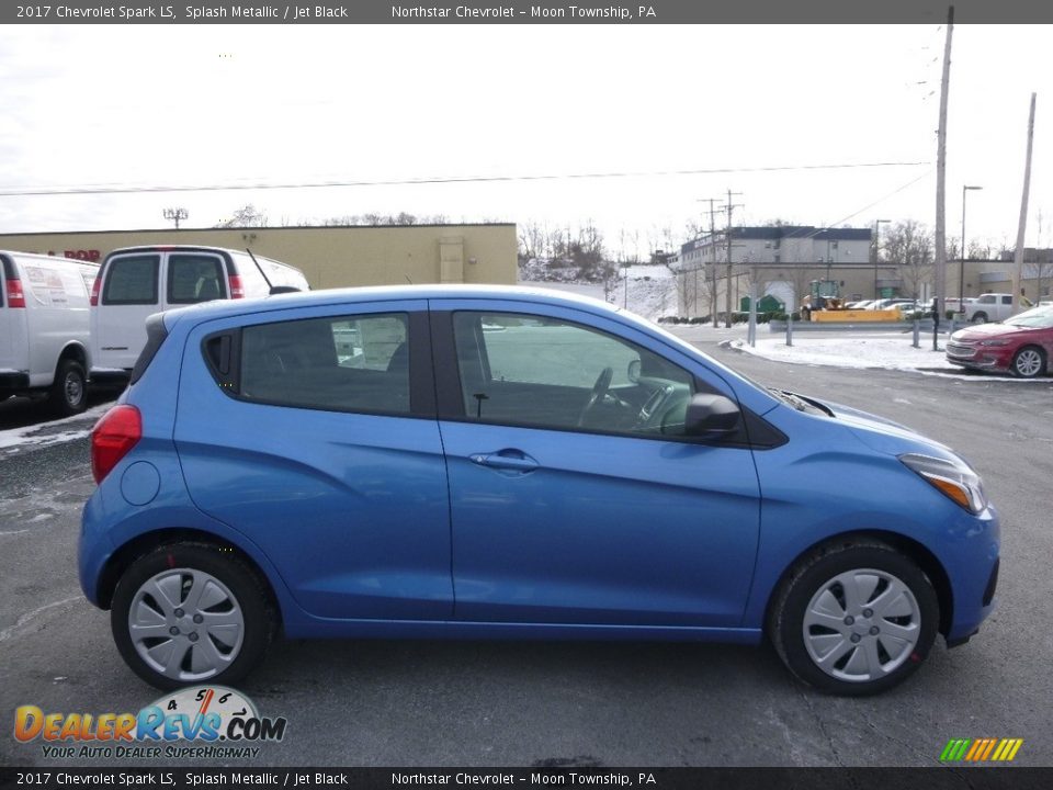 2017 Chevrolet Spark LS Splash Metallic / Jet Black Photo #4