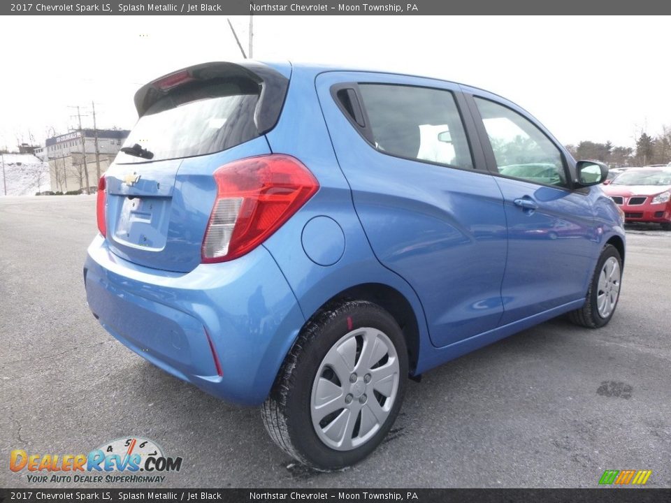 2017 Chevrolet Spark LS Splash Metallic / Jet Black Photo #6