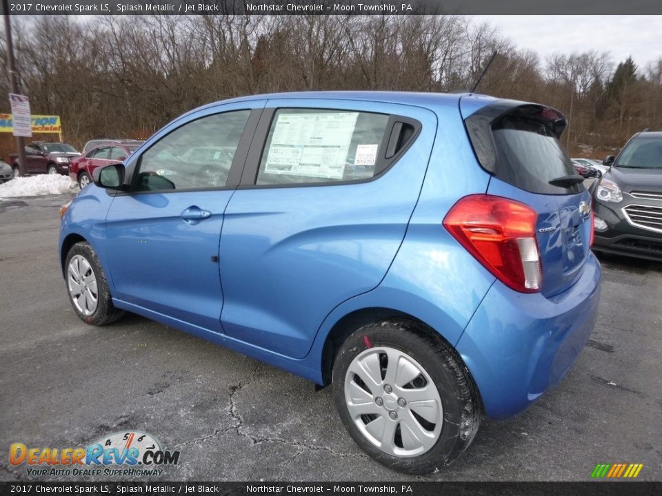 2017 Chevrolet Spark LS Splash Metallic / Jet Black Photo #9