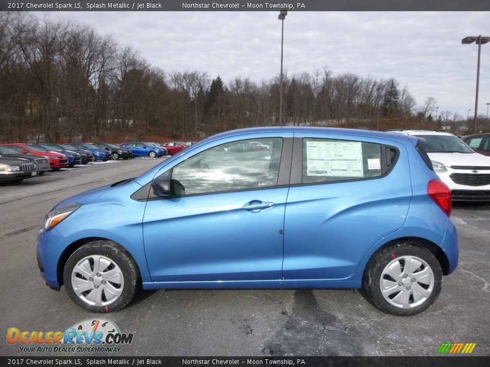 2017 Chevrolet Spark LS Splash Metallic / Jet Black Photo #10