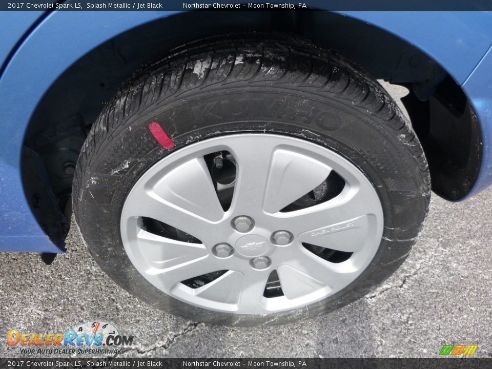 2017 Chevrolet Spark LS Splash Metallic / Jet Black Photo #11