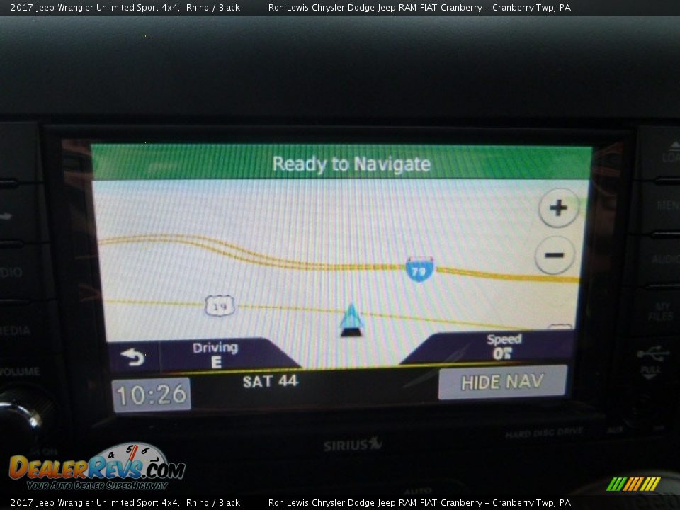 2017 Jeep Wrangler Unlimited Sport 4x4 Rhino / Black Photo #16