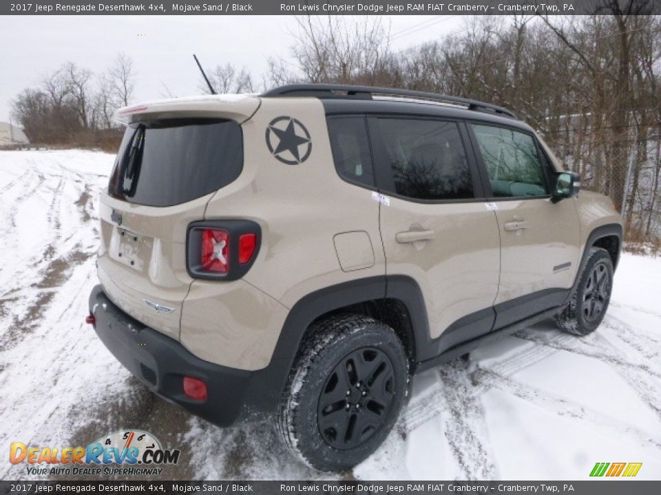 2017 Jeep Renegade Deserthawk 4x4 Mojave Sand / Black Photo #6