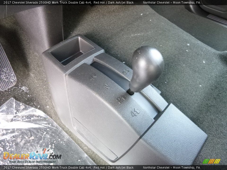2017 Chevrolet Silverado 2500HD Work Truck Double Cab 4x4 Red Hot / Dark Ash/Jet Black Photo #16