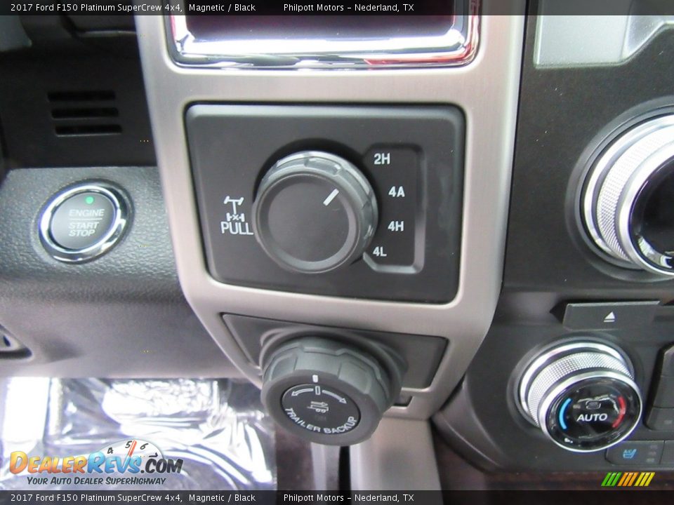 Controls of 2017 Ford F150 Platinum SuperCrew 4x4 Photo #29