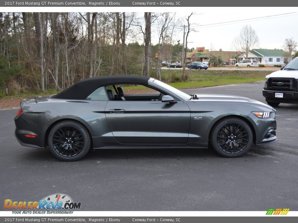 Magnetic 2017 Ford Mustang GT Premium Convertible Photo #2