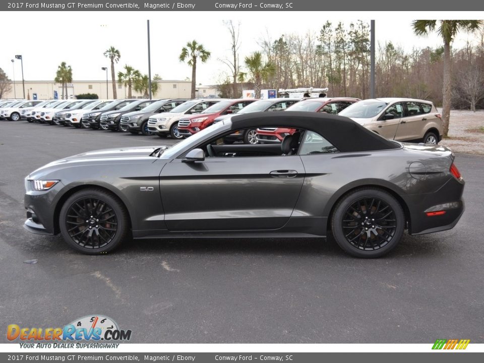 Magnetic 2017 Ford Mustang GT Premium Convertible Photo #7