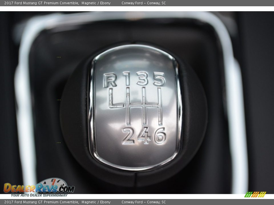 2017 Ford Mustang GT Premium Convertible Shifter Photo #21