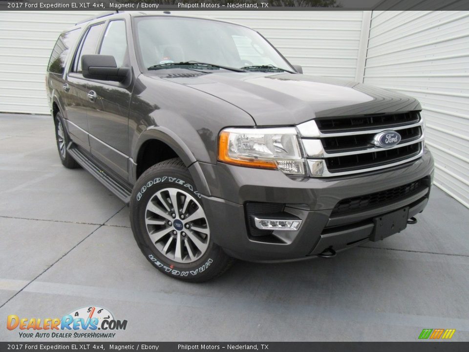 2017 Ford Expedition EL XLT 4x4 Magnetic / Ebony Photo #1