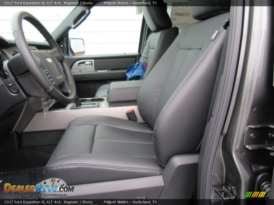 Front Seat of 2017 Ford Expedition EL XLT 4x4 Photo #26