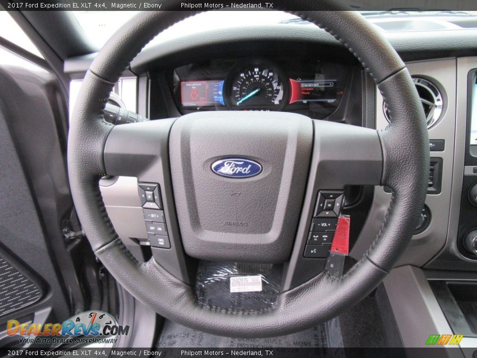 2017 Ford Expedition EL XLT 4x4 Steering Wheel Photo #36