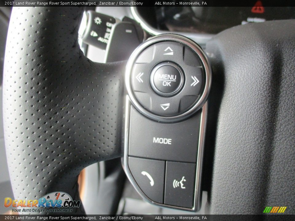 Controls of 2017 Land Rover Range Rover Sport Supercharged Photo #17