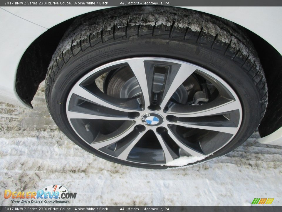 2017 BMW 2 Series 230i xDrive Coupe Alpine White / Black Photo #3