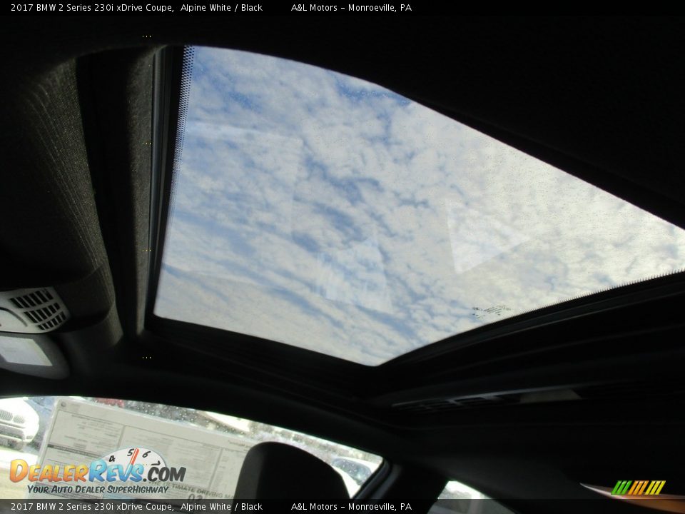 2017 BMW 2 Series 230i xDrive Coupe Alpine White / Black Photo #11