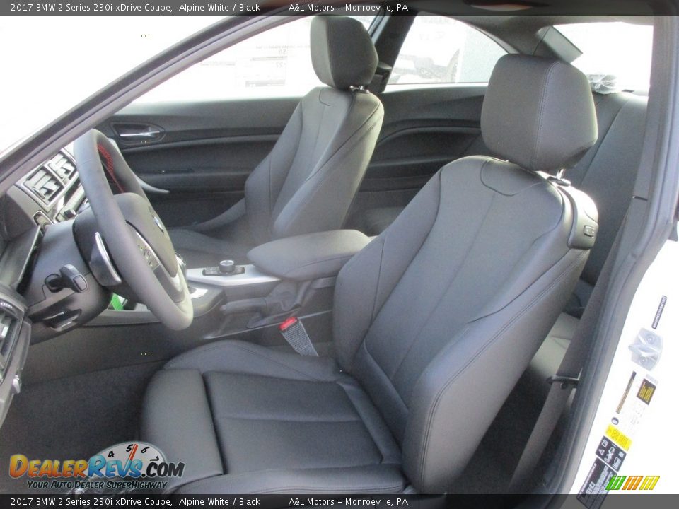 2017 BMW 2 Series 230i xDrive Coupe Alpine White / Black Photo #12