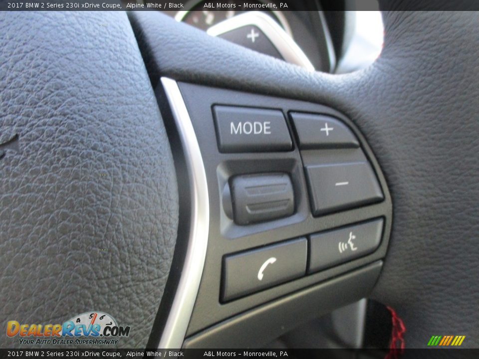 2017 BMW 2 Series 230i xDrive Coupe Alpine White / Black Photo #18