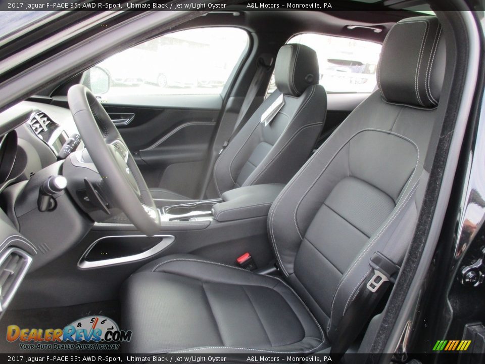 Front Seat of 2017 Jaguar F-PACE 35t AWD R-Sport Photo #13