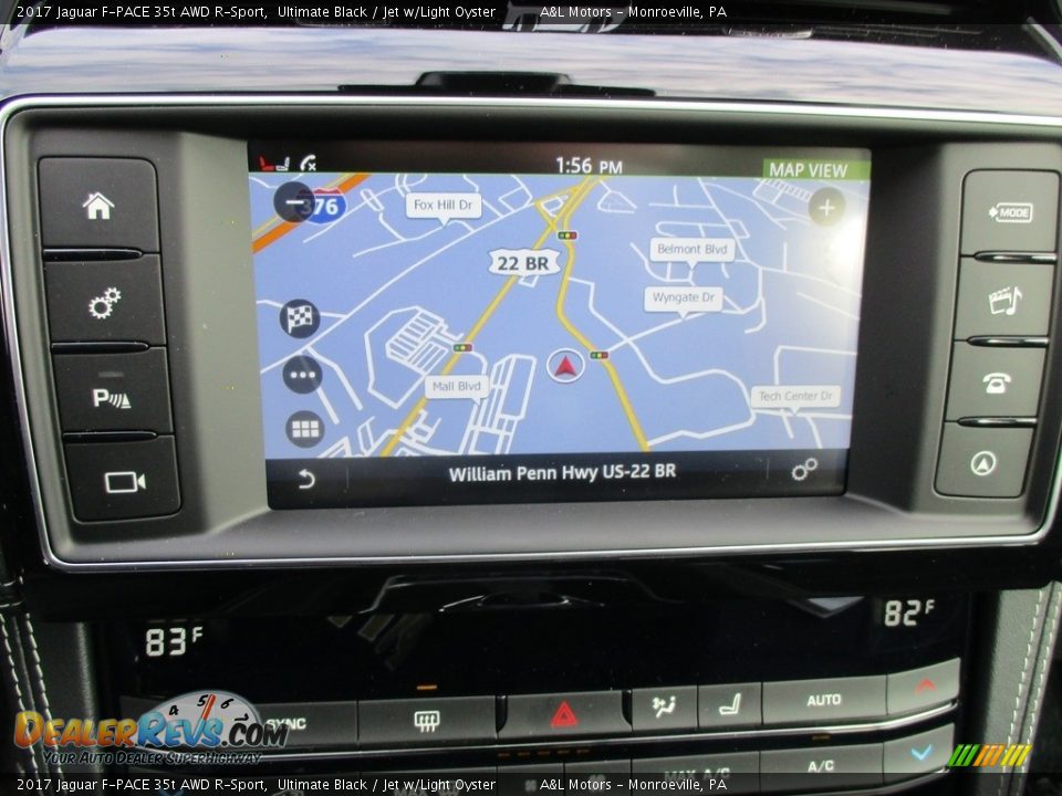 Navigation of 2017 Jaguar F-PACE 35t AWD R-Sport Photo #17