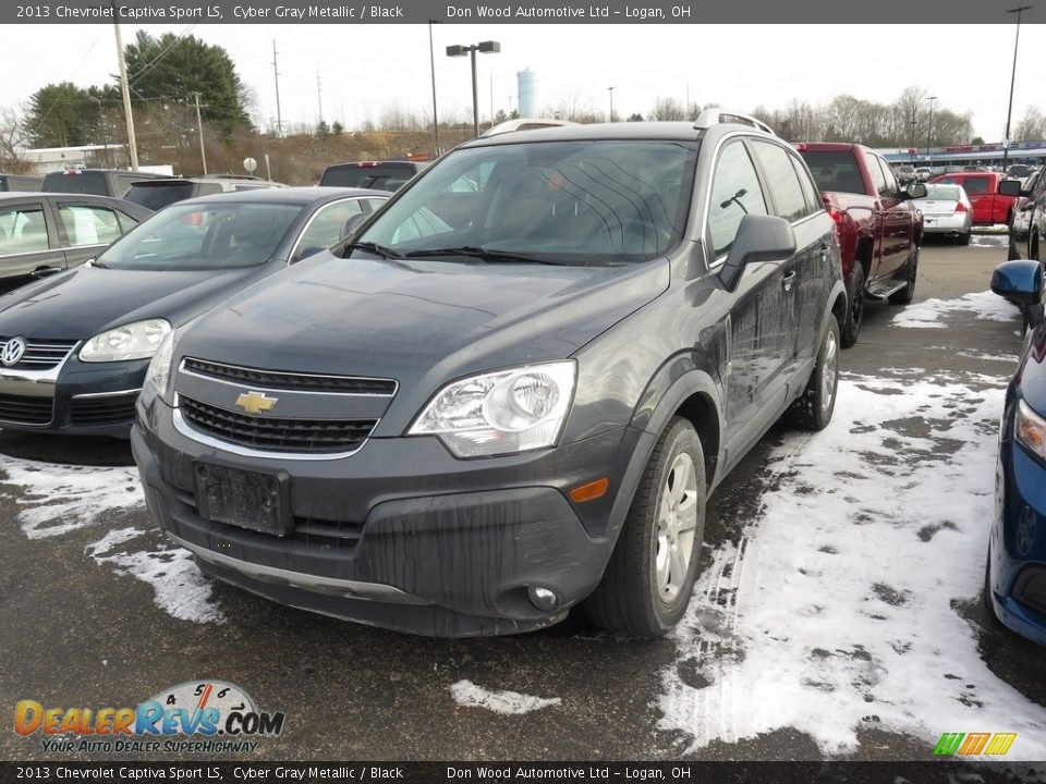 2013 Chevrolet Captiva Sport LS Cyber Gray Metallic / Black Photo #3