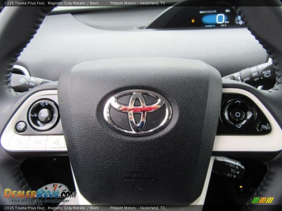 2016 Toyota Prius Four Magnetic Gray Metallic / Black Photo #31