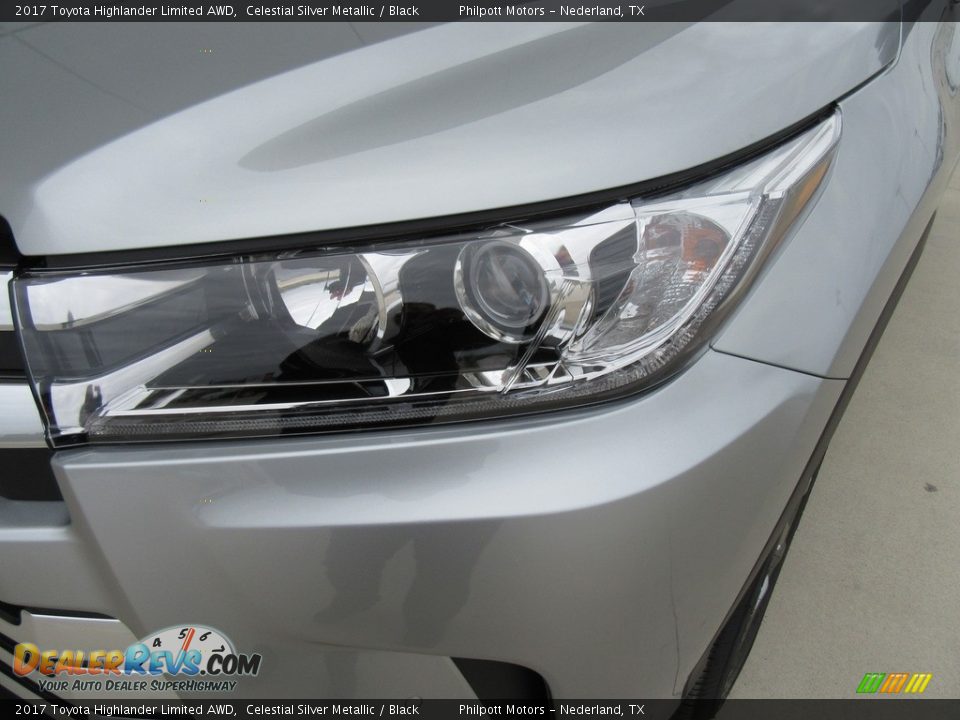 2017 Toyota Highlander Limited AWD Celestial Silver Metallic / Black Photo #9