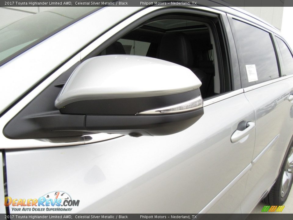 2017 Toyota Highlander Limited AWD Celestial Silver Metallic / Black Photo #12
