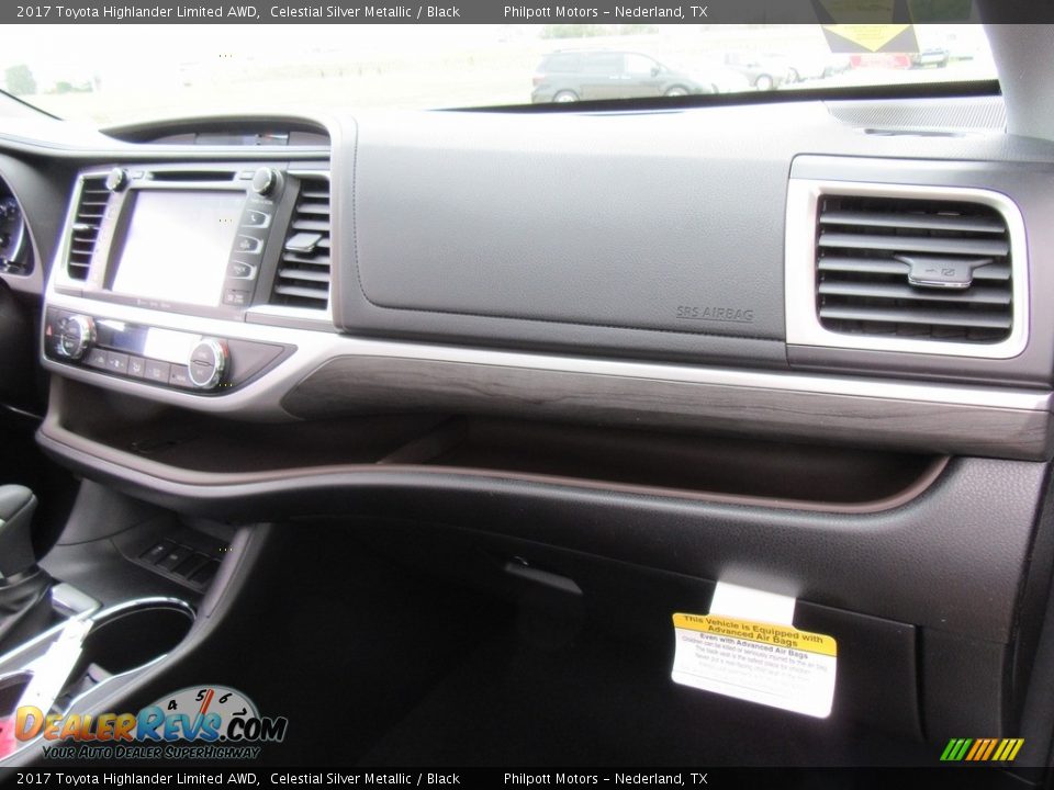 2017 Toyota Highlander Limited AWD Celestial Silver Metallic / Black Photo #15