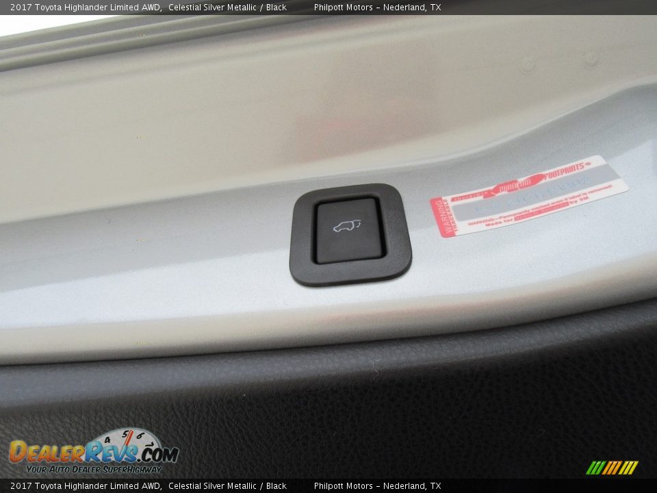 2017 Toyota Highlander Limited AWD Celestial Silver Metallic / Black Photo #17