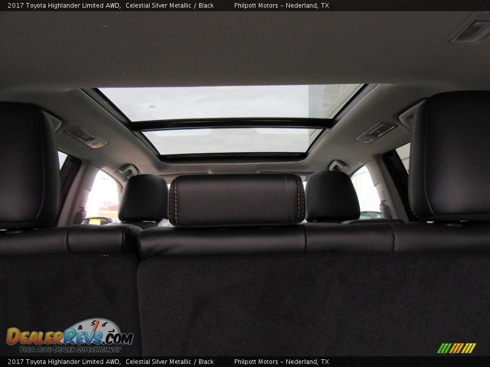2017 Toyota Highlander Limited AWD Celestial Silver Metallic / Black Photo #18