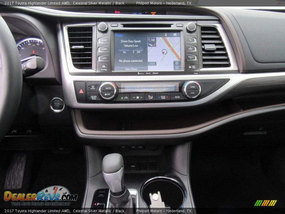 Controls of 2017 Toyota Highlander Limited AWD Photo #26