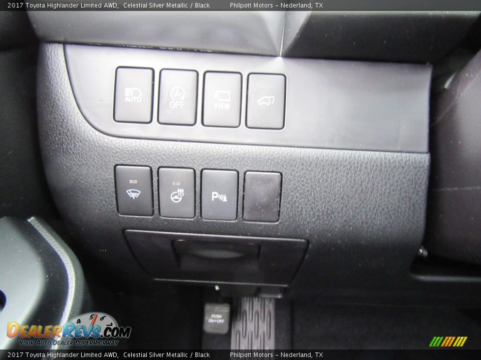 2017 Toyota Highlander Limited AWD Celestial Silver Metallic / Black Photo #34