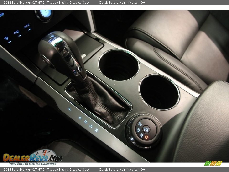 2014 Ford Explorer XLT 4WD Tuxedo Black / Charcoal Black Photo #11