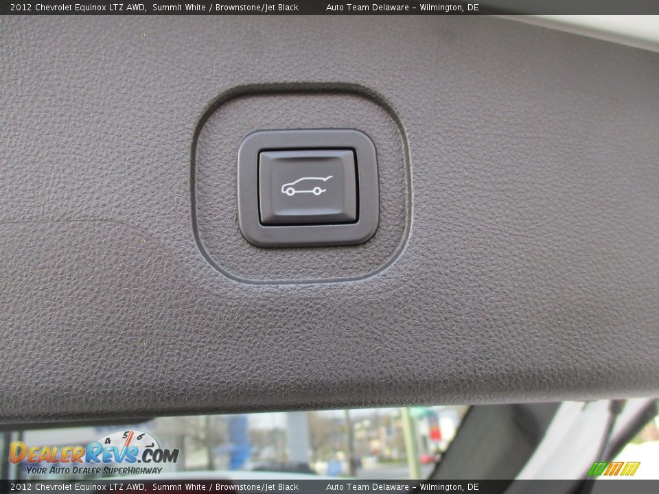 2012 Chevrolet Equinox LTZ AWD Summit White / Brownstone/Jet Black Photo #35