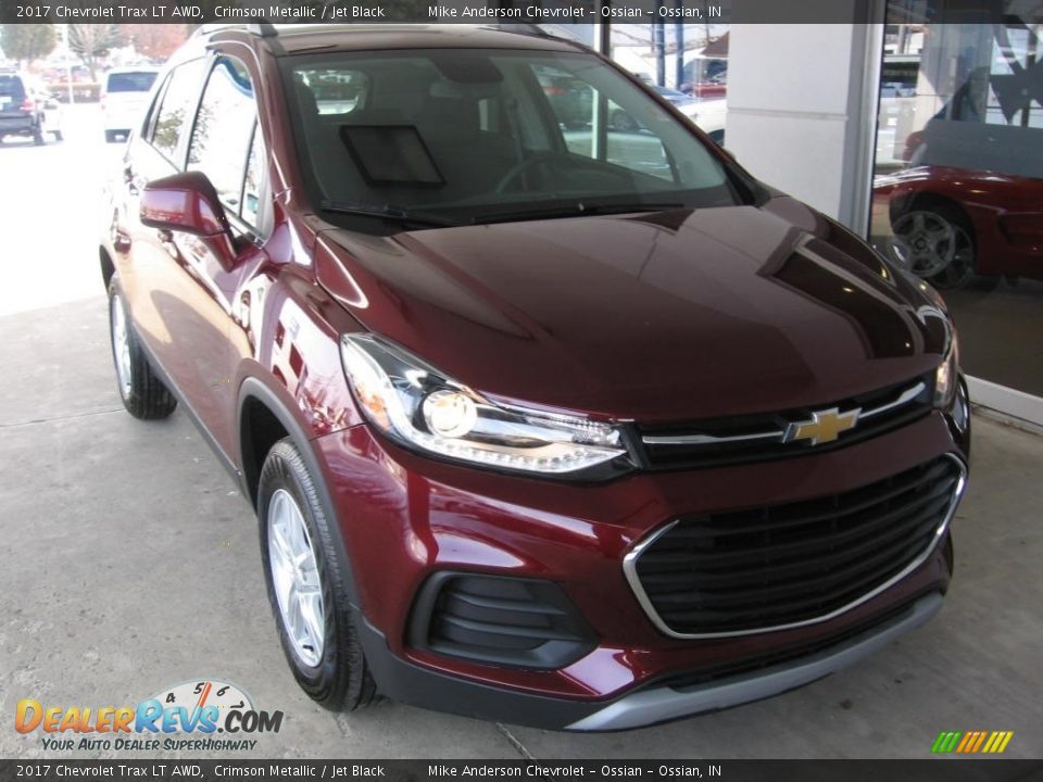 2017 Chevrolet Trax LT AWD Crimson Metallic / Jet Black Photo #1