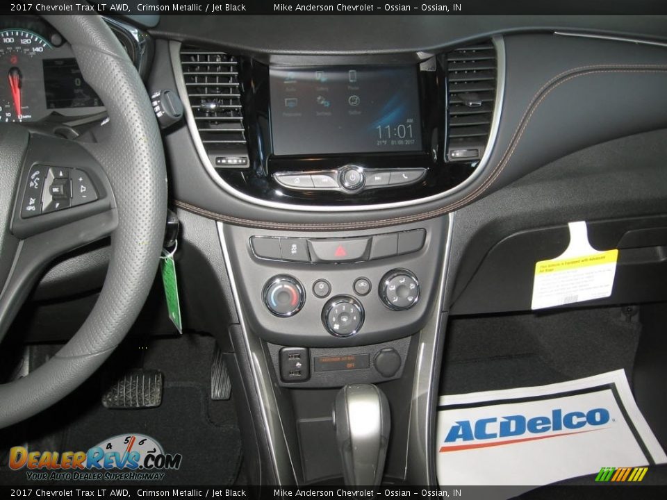 2017 Chevrolet Trax LT AWD Crimson Metallic / Jet Black Photo #5
