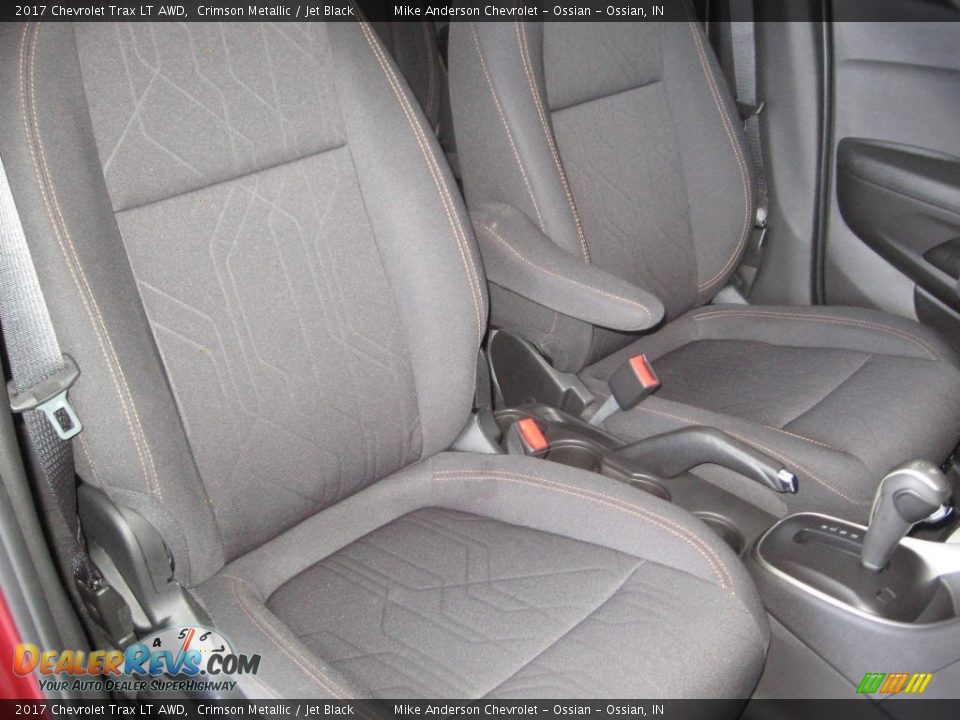 2017 Chevrolet Trax LT AWD Crimson Metallic / Jet Black Photo #10