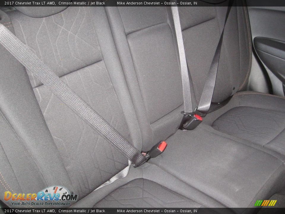 2017 Chevrolet Trax LT AWD Crimson Metallic / Jet Black Photo #12