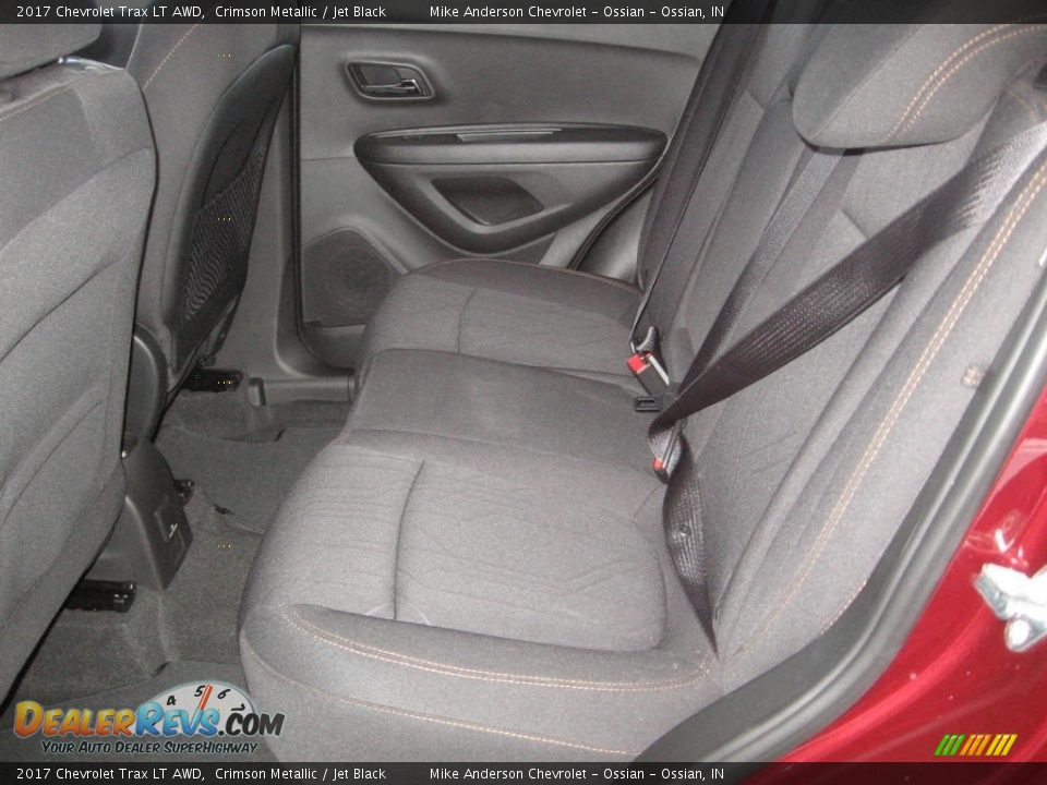 2017 Chevrolet Trax LT AWD Crimson Metallic / Jet Black Photo #13