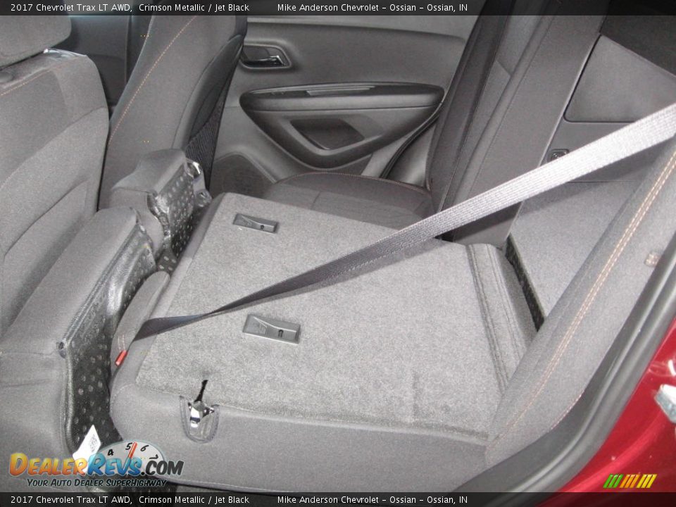 2017 Chevrolet Trax LT AWD Crimson Metallic / Jet Black Photo #14