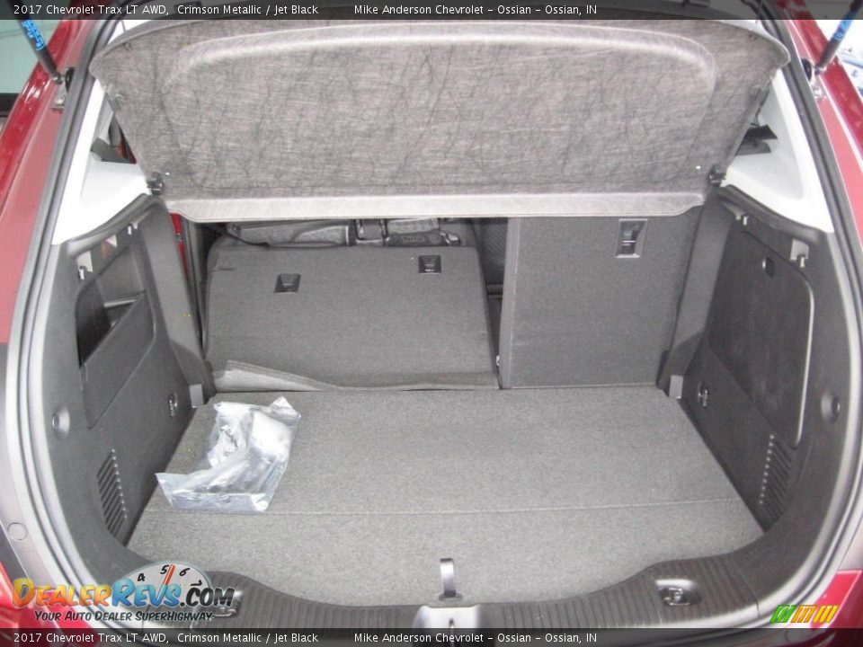 2017 Chevrolet Trax LT AWD Crimson Metallic / Jet Black Photo #16