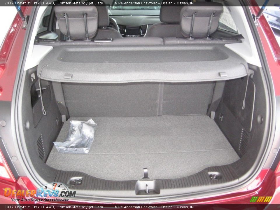 2017 Chevrolet Trax LT AWD Crimson Metallic / Jet Black Photo #17