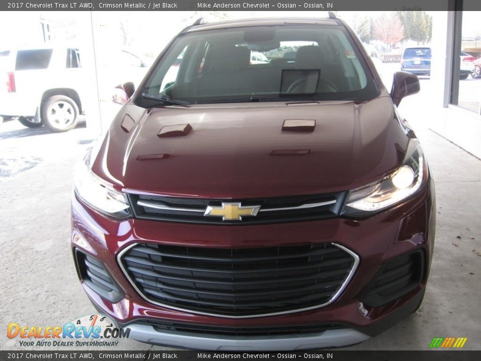 2017 Chevrolet Trax LT AWD Crimson Metallic / Jet Black Photo #20
