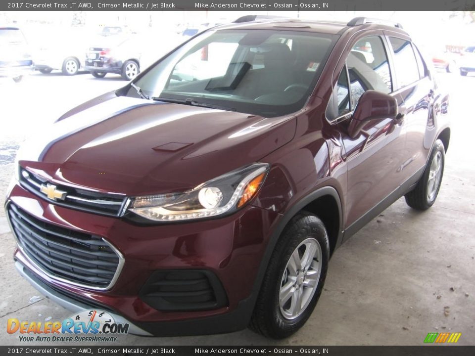 2017 Chevrolet Trax LT AWD Crimson Metallic / Jet Black Photo #21