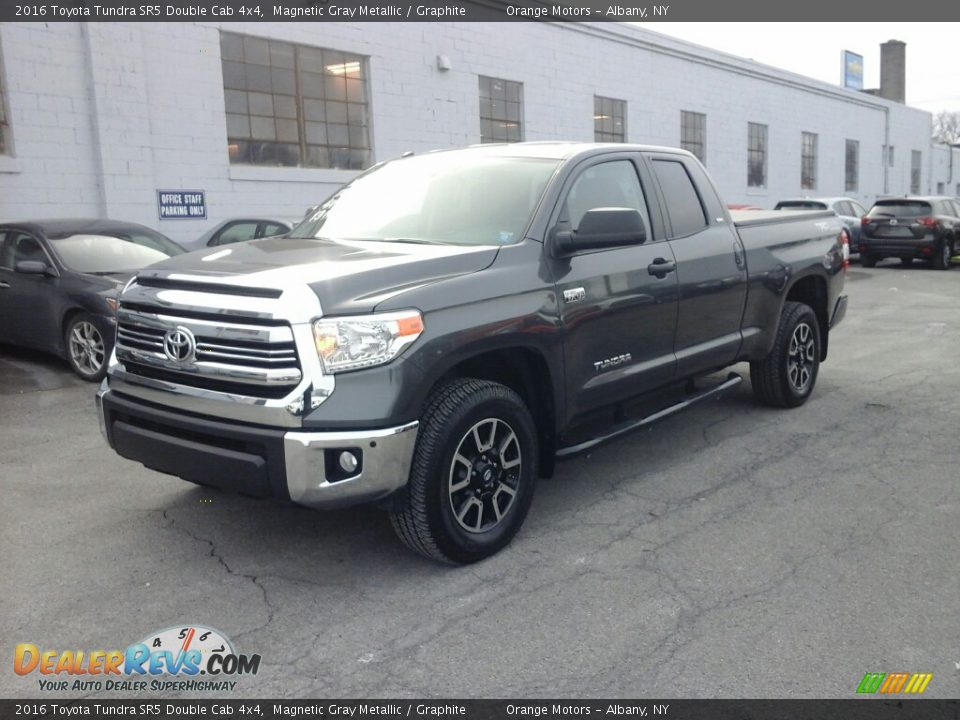2016 Toyota Tundra SR5 Double Cab 4x4 Magnetic Gray Metallic / Graphite Photo #3