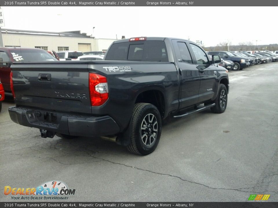 2016 Toyota Tundra SR5 Double Cab 4x4 Magnetic Gray Metallic / Graphite Photo #4
