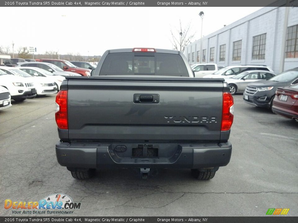 2016 Toyota Tundra SR5 Double Cab 4x4 Magnetic Gray Metallic / Graphite Photo #5