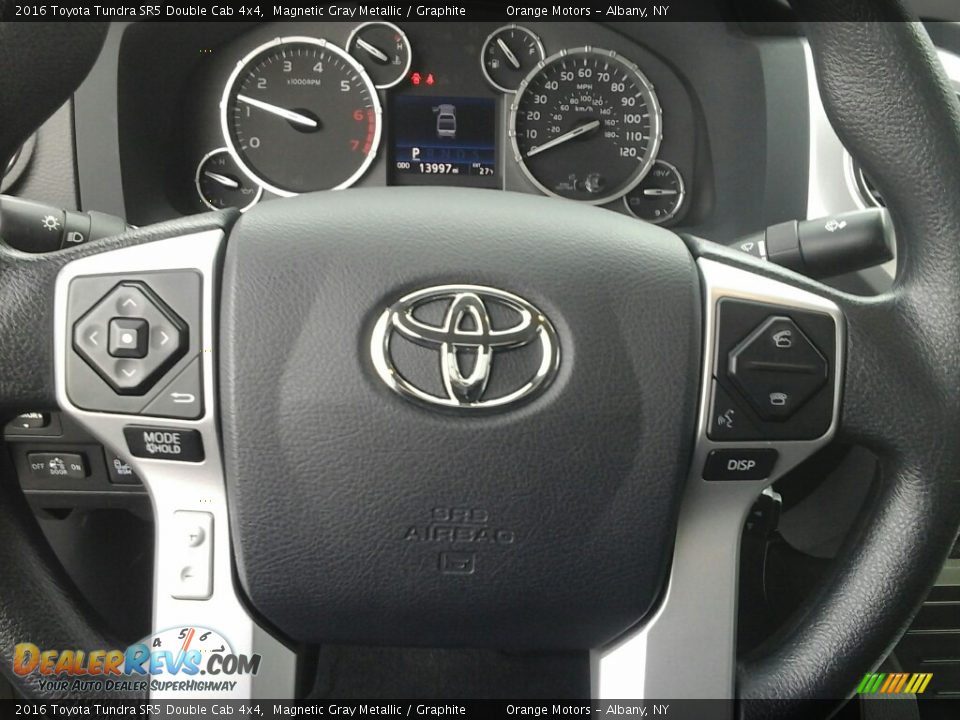 2016 Toyota Tundra SR5 Double Cab 4x4 Magnetic Gray Metallic / Graphite Photo #12