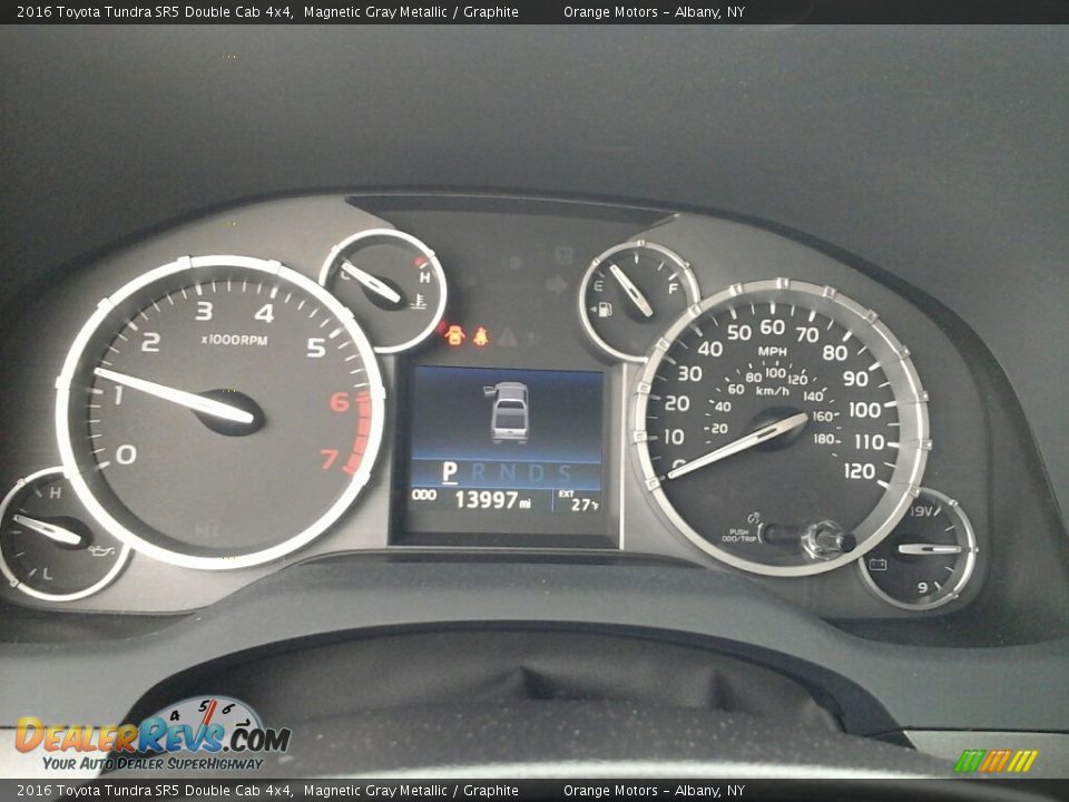 2016 Toyota Tundra SR5 Double Cab 4x4 Magnetic Gray Metallic / Graphite Photo #13